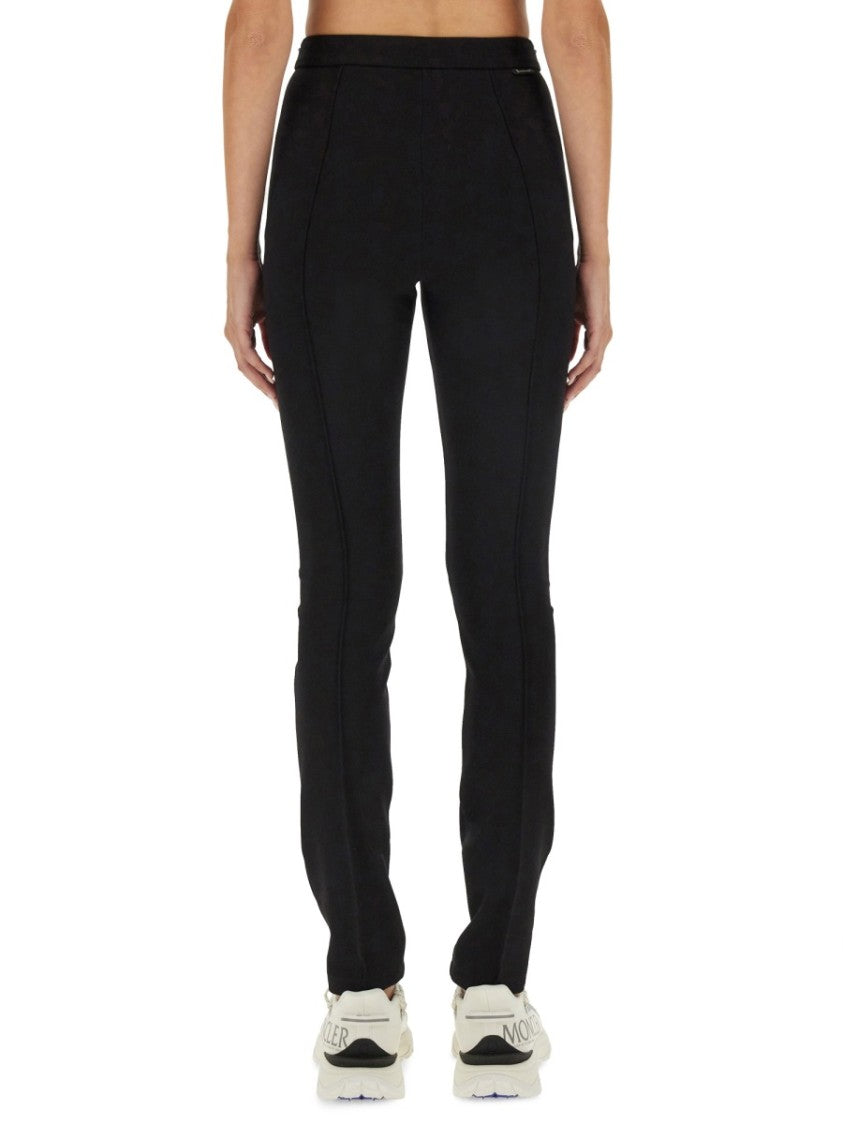 Moncler Slim Fit Pants With Subtle Logo Detail