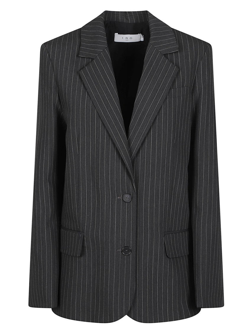 Iro Kamea Pinstripe Tailored Viscose-Blend Blazer
