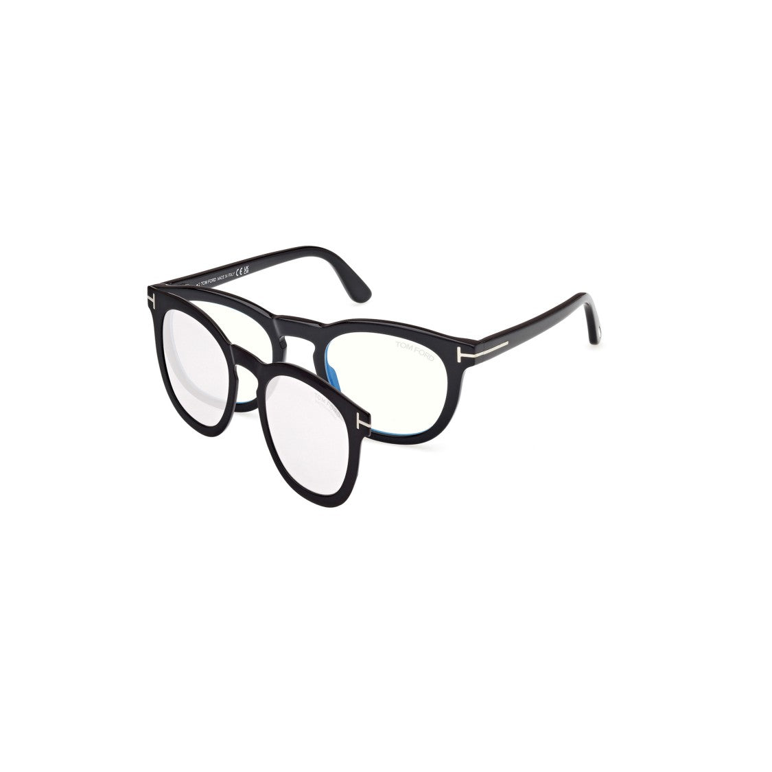 Tom Ford Ft5993-B Rounded Rectangular Acetate Eyeglasses