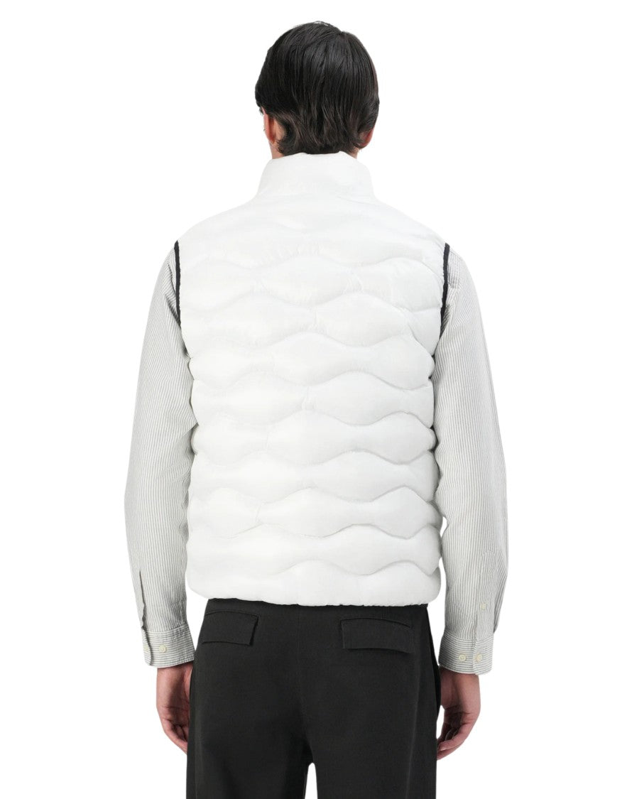 Blauer White Danny Lightweight Padded Nylon Vest
