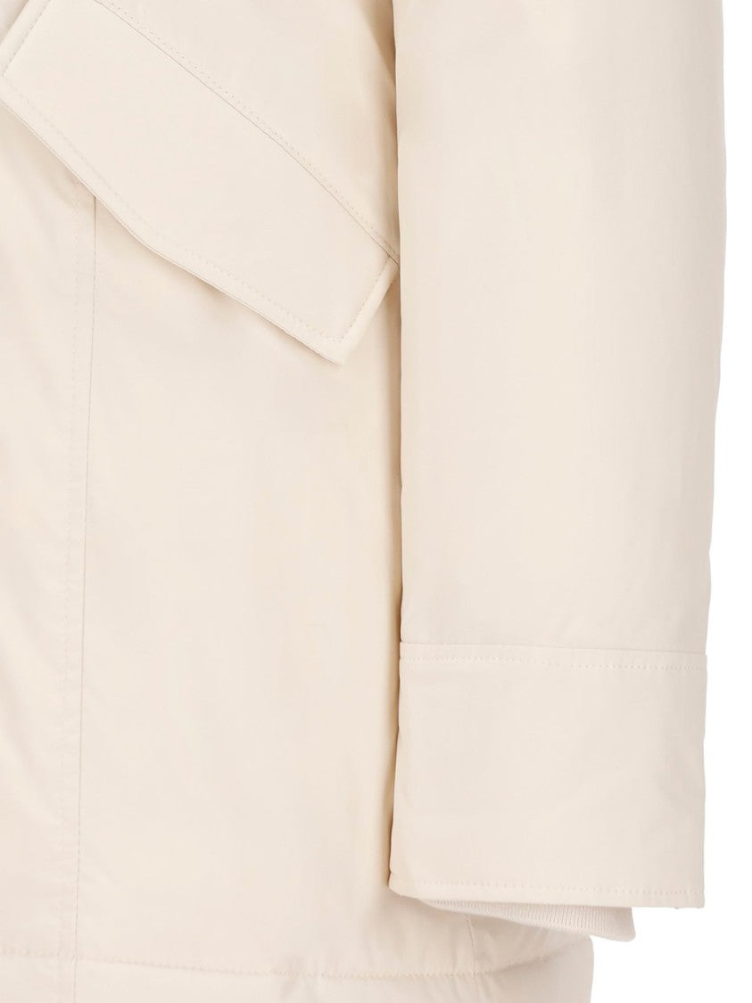 Woolrich Tailored Women's Coat With Button-Down Front