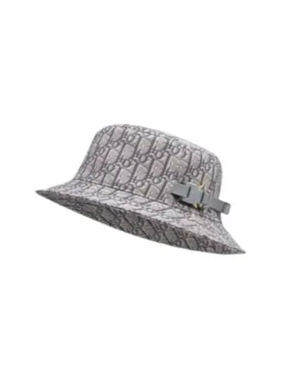 Christian Dior Monogram Bucket Hat With Decorative Bow Detail
