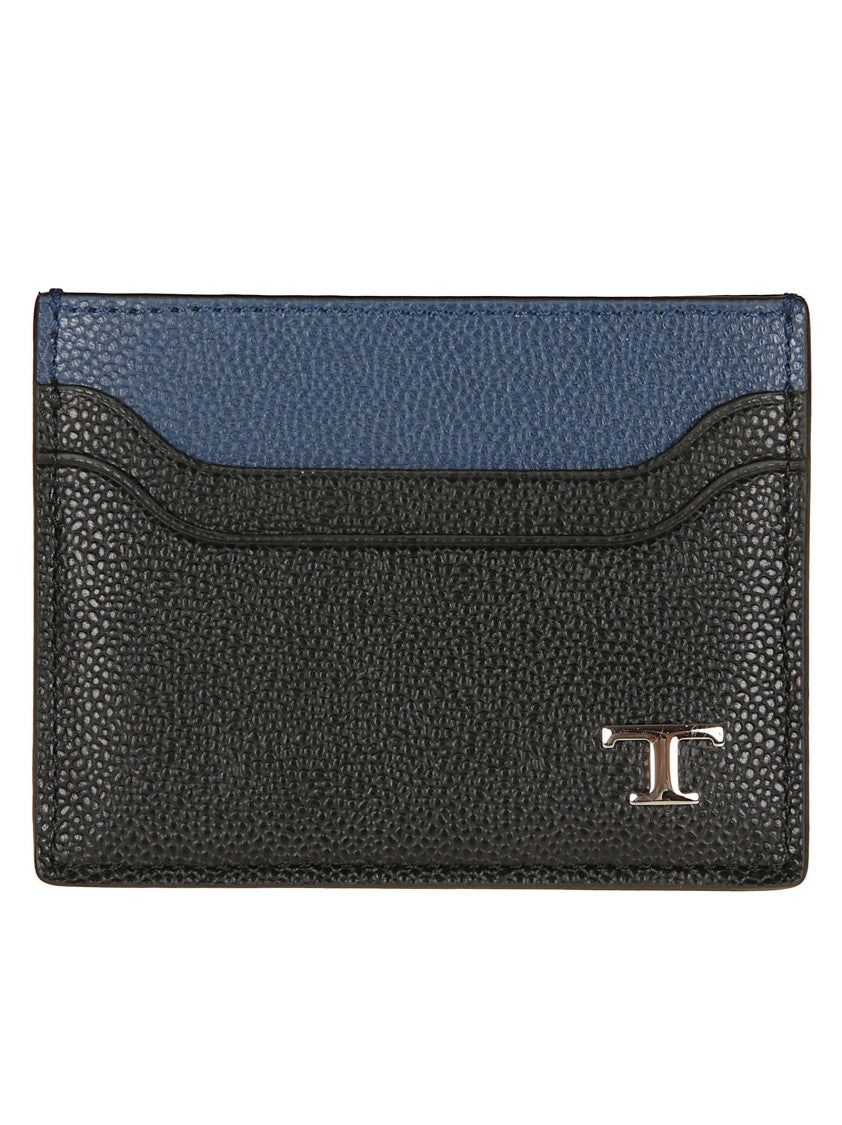 Tod's Tsy Calf Leather Card Holder