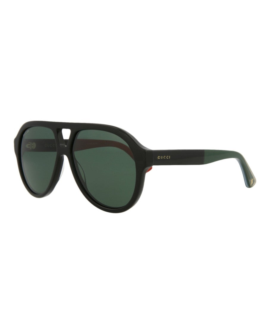 Gucci Aviator-Style Acetate Sunglasses