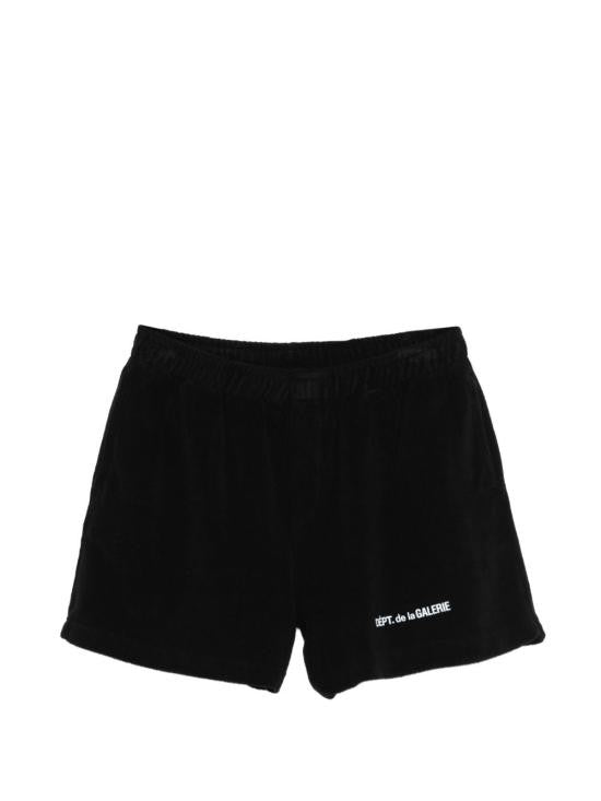Gallery Dept. Relaxed Fit Black Shorts With Elastic Waistband