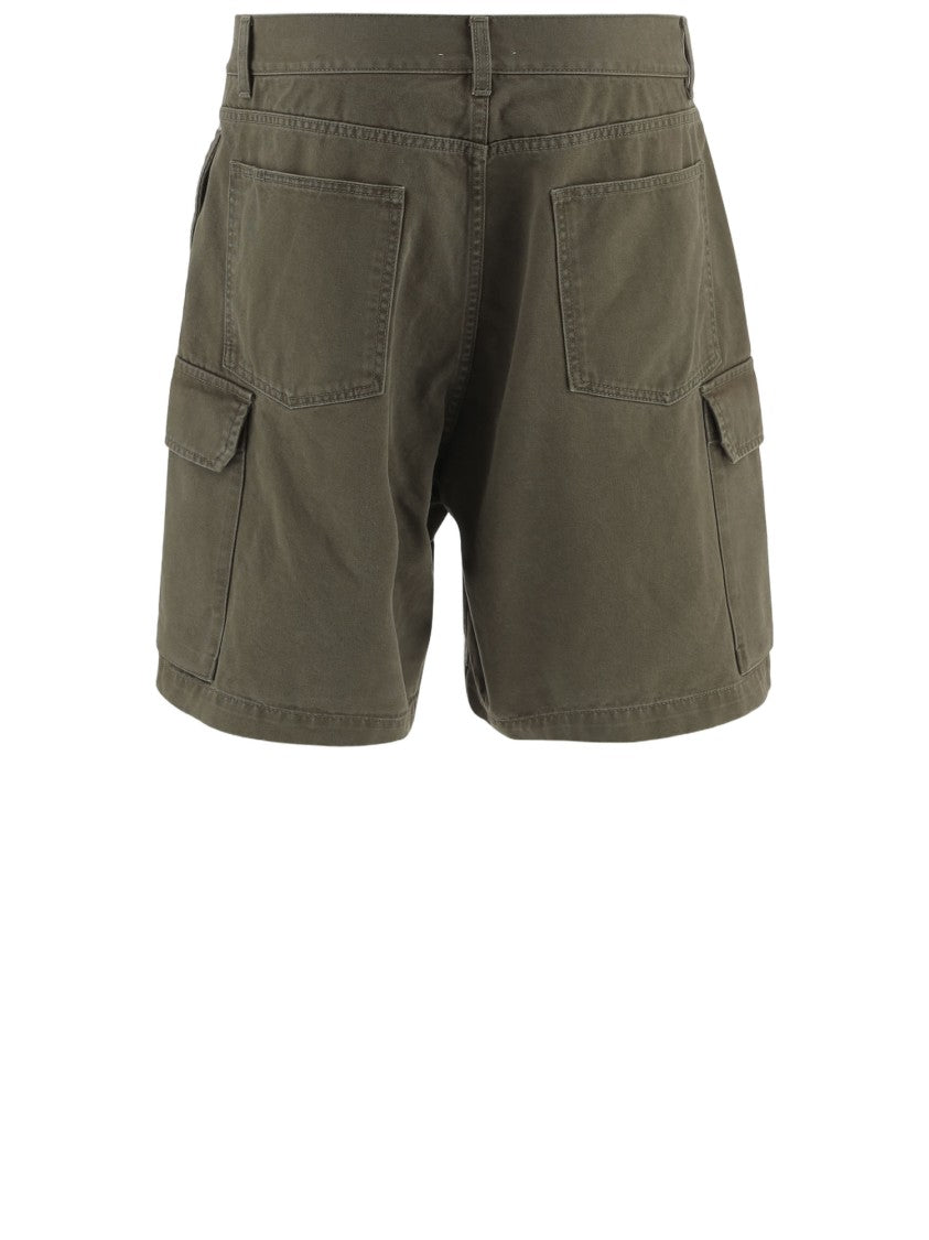 J. W. Anderson Khaki Cotton Denim Shorts
