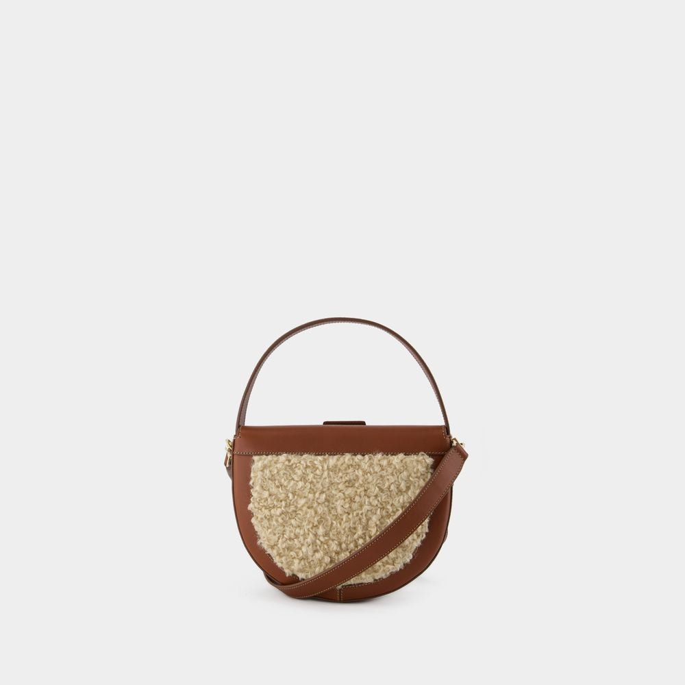 A.P.C. Pocket Small Crossbody - Synthetic - Hazelnut
