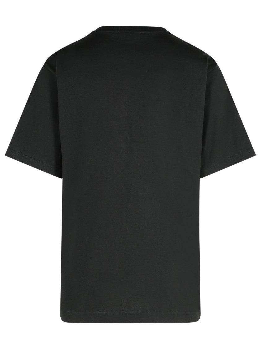 Dolce & Gabbana Black Cotton T-Shirt
