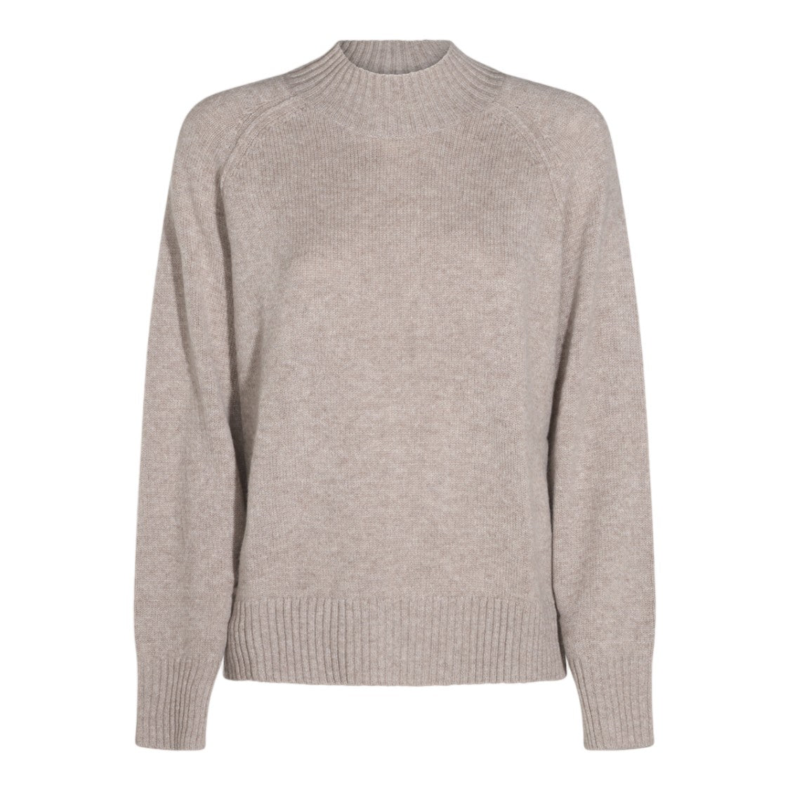 Allude Fine-Knit High-Neck Sweater