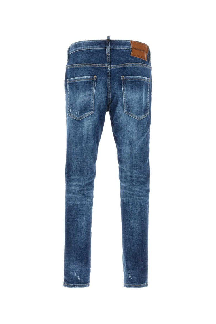 Dsquared2 Stretch Denim Skater Jeans