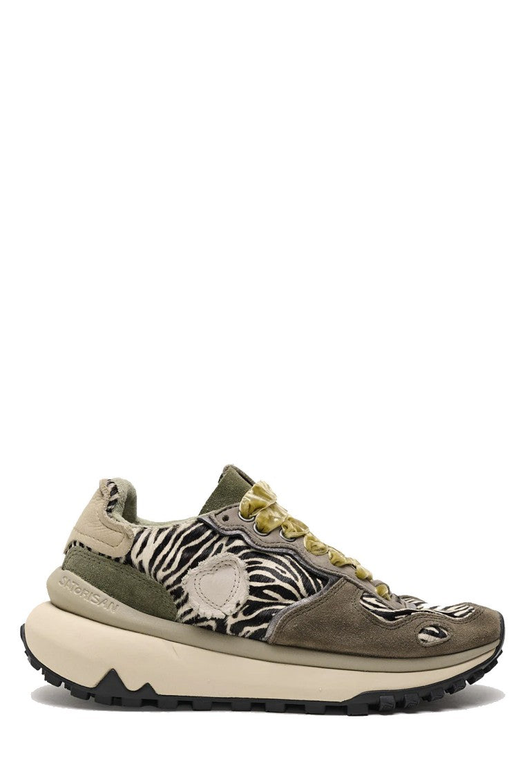 Satorisan Multicolor Leather Low-Top Sneakers