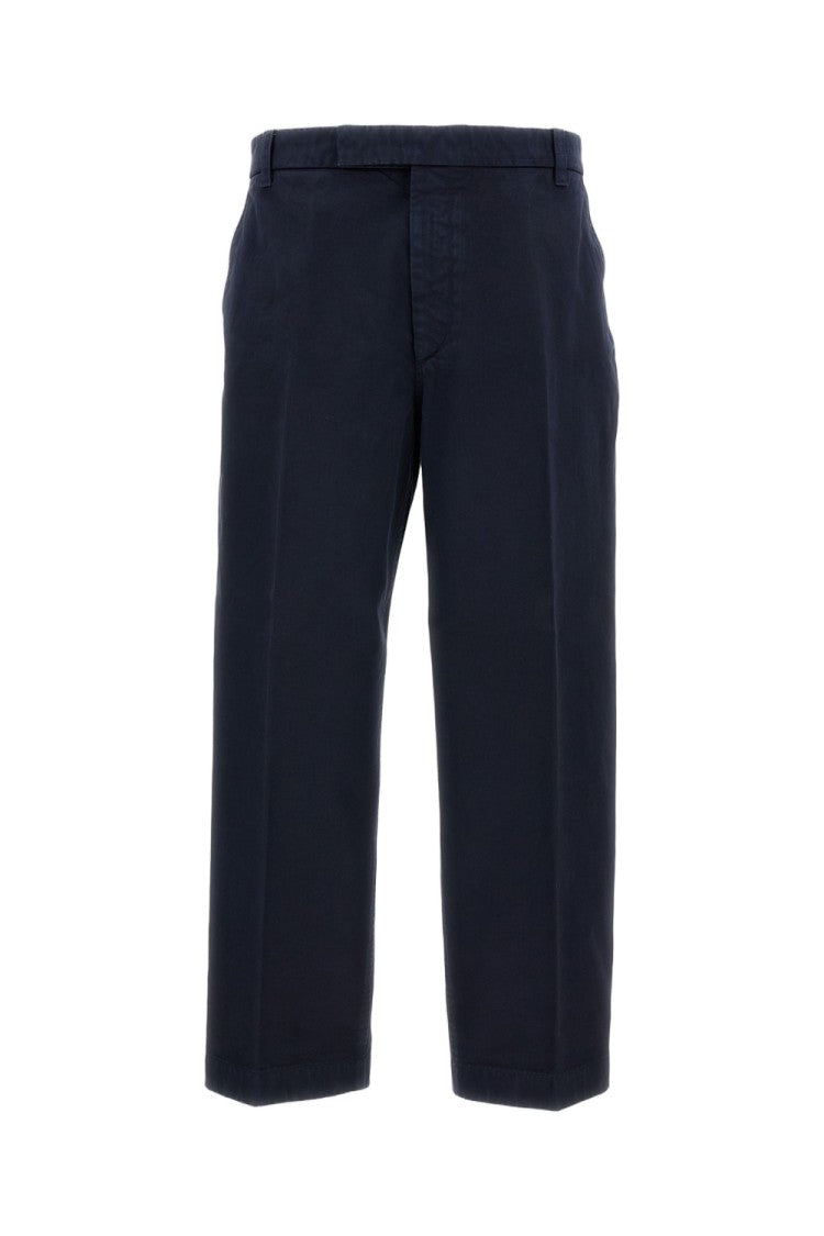 Thom Browne Utility Chino Trouser With Signature Shortened Hem