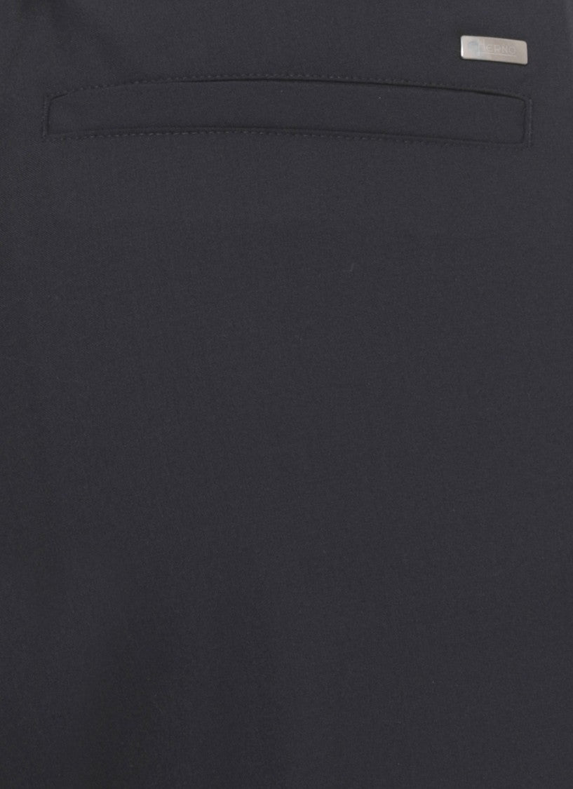 Herno Wool-Blend Straight-Leg Pants