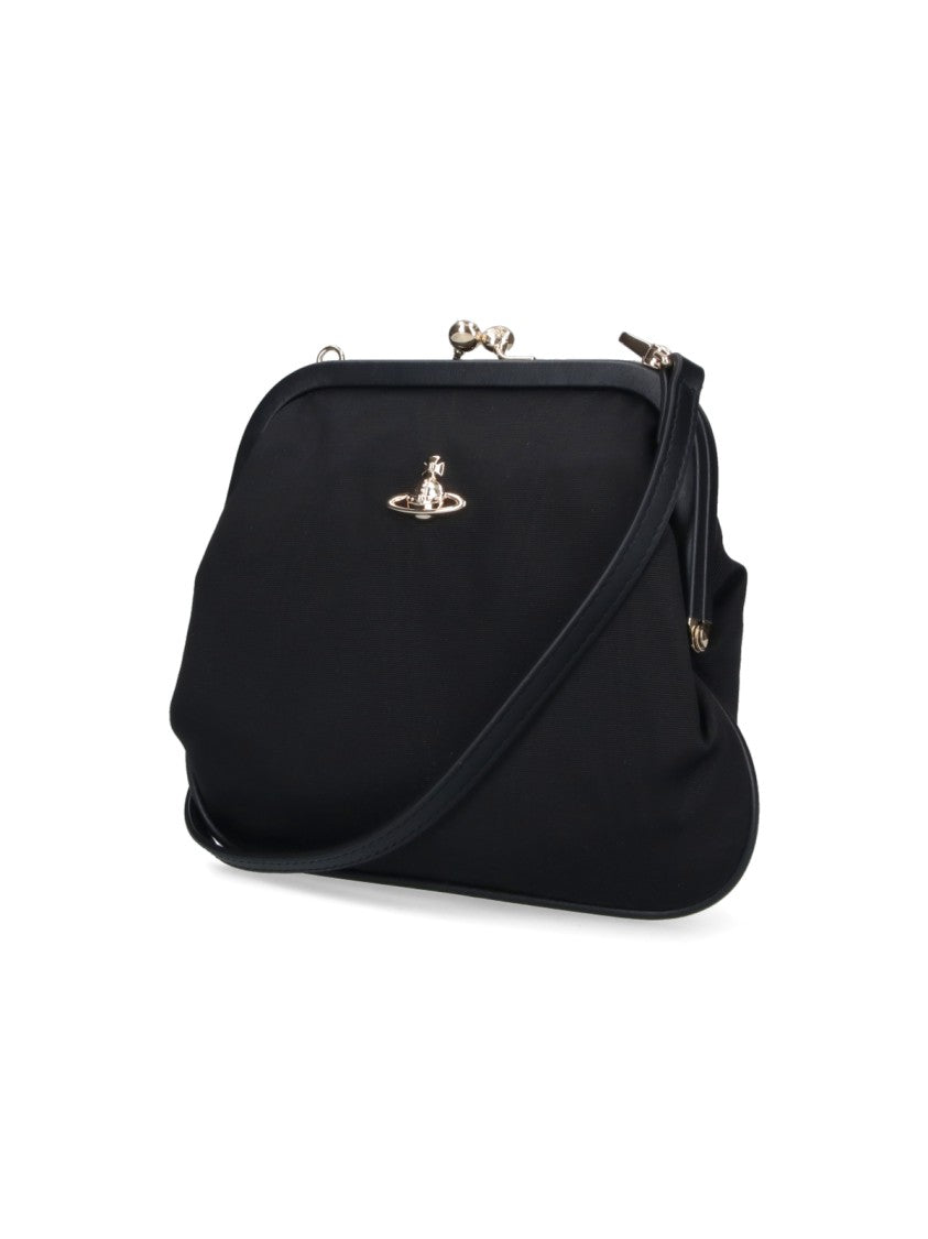Vivienne Westwood "Granny Frame" Pouch – Black