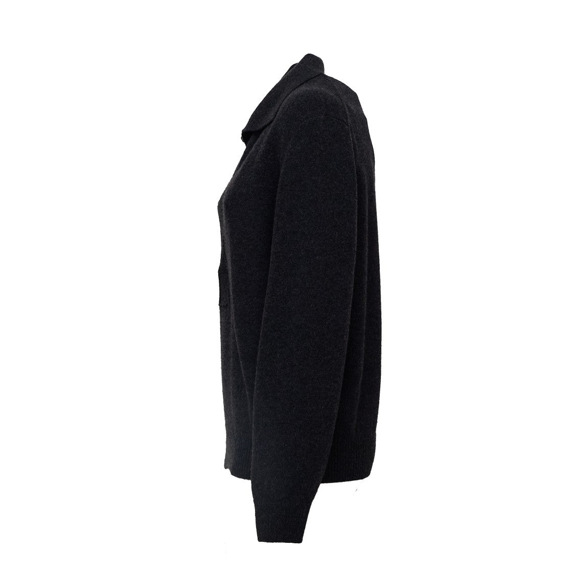 Victoria Beckham Cashmere-Blend Polo Collar Sweater