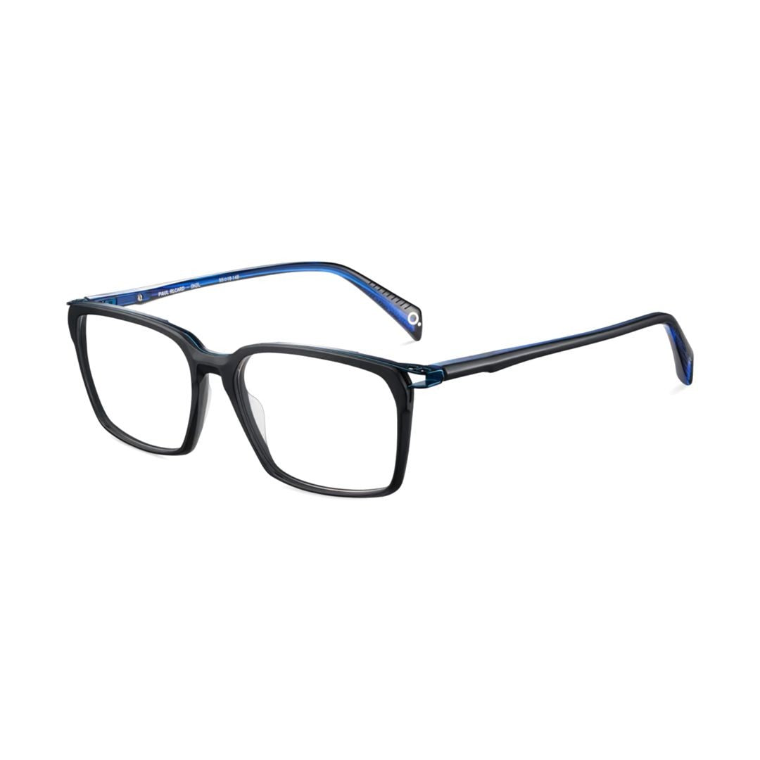 Etnia Barcelona Paul Ricard Rectangular Frame Sunglasses With Blue Inner Arms