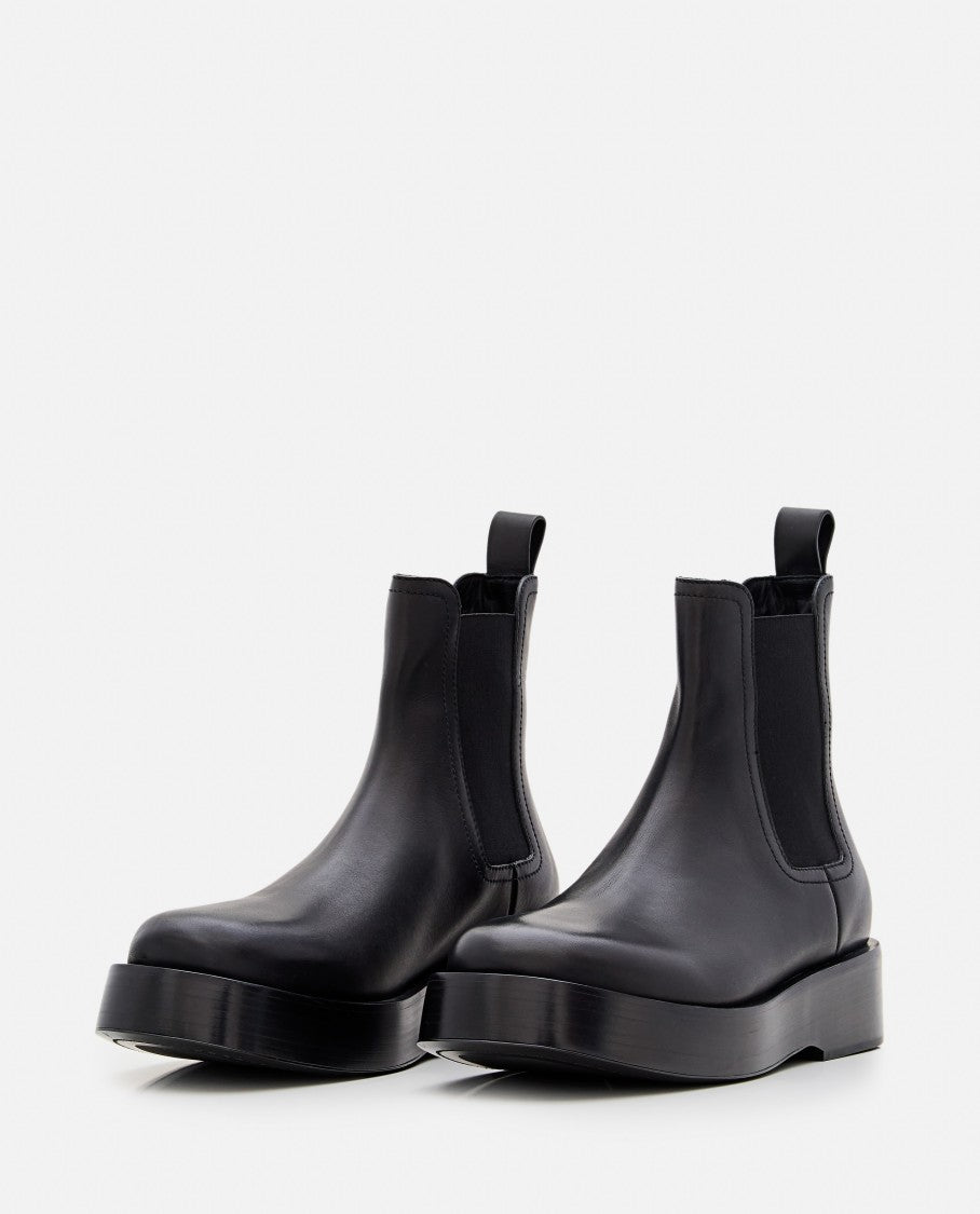 Bottega Veneta Black Torino Chelsea Boot