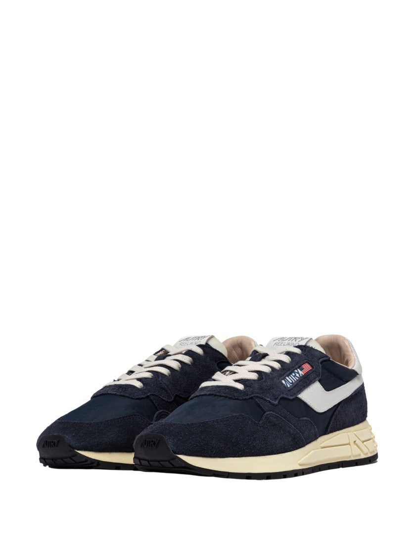 Autry Reelwind Navy Blue Low Sneakers