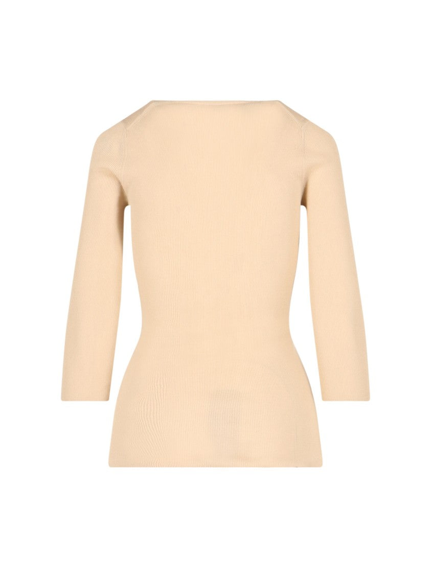 Isabel Marant Knit Top – Beige