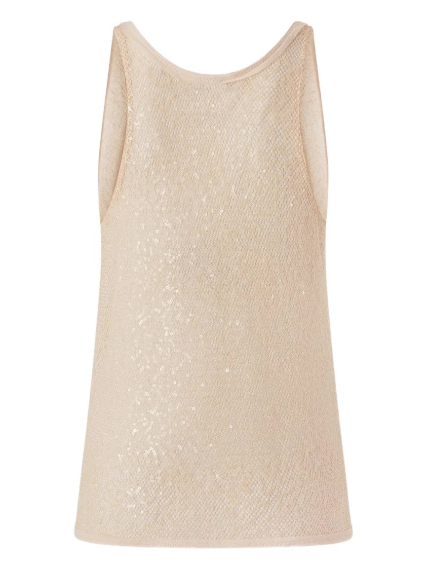 Pinko Sequinned Tank Top