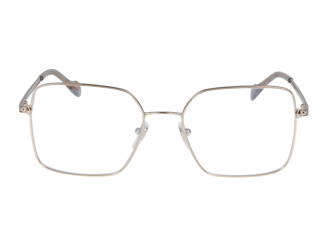 Kador Irys Gold Square Metal Eyeglasses