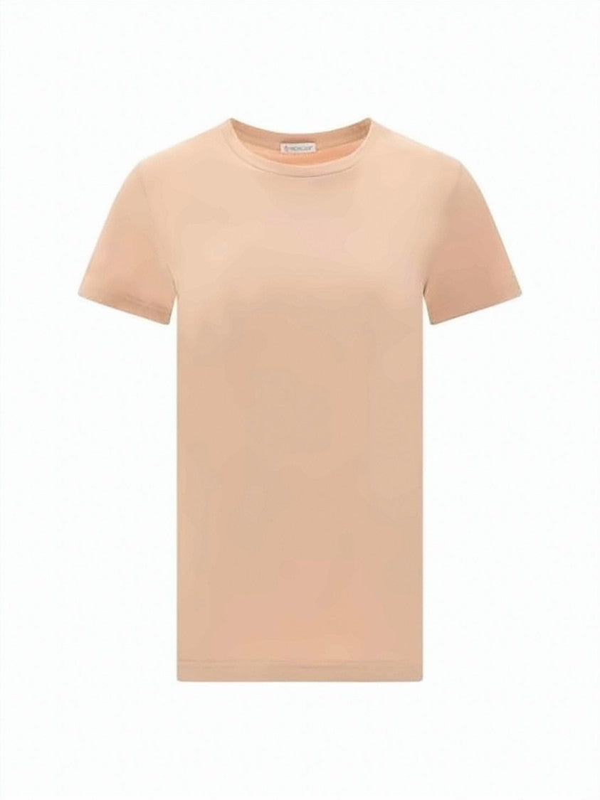 Moncler Cotton Jersey T-Shirt With Round Neckline
