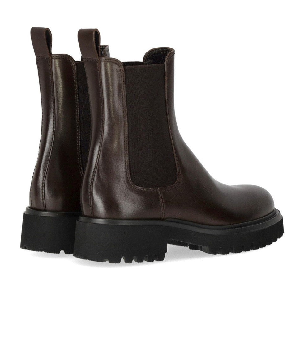 Guglielmo Rotta Worms Chocolate Chelsea Boot