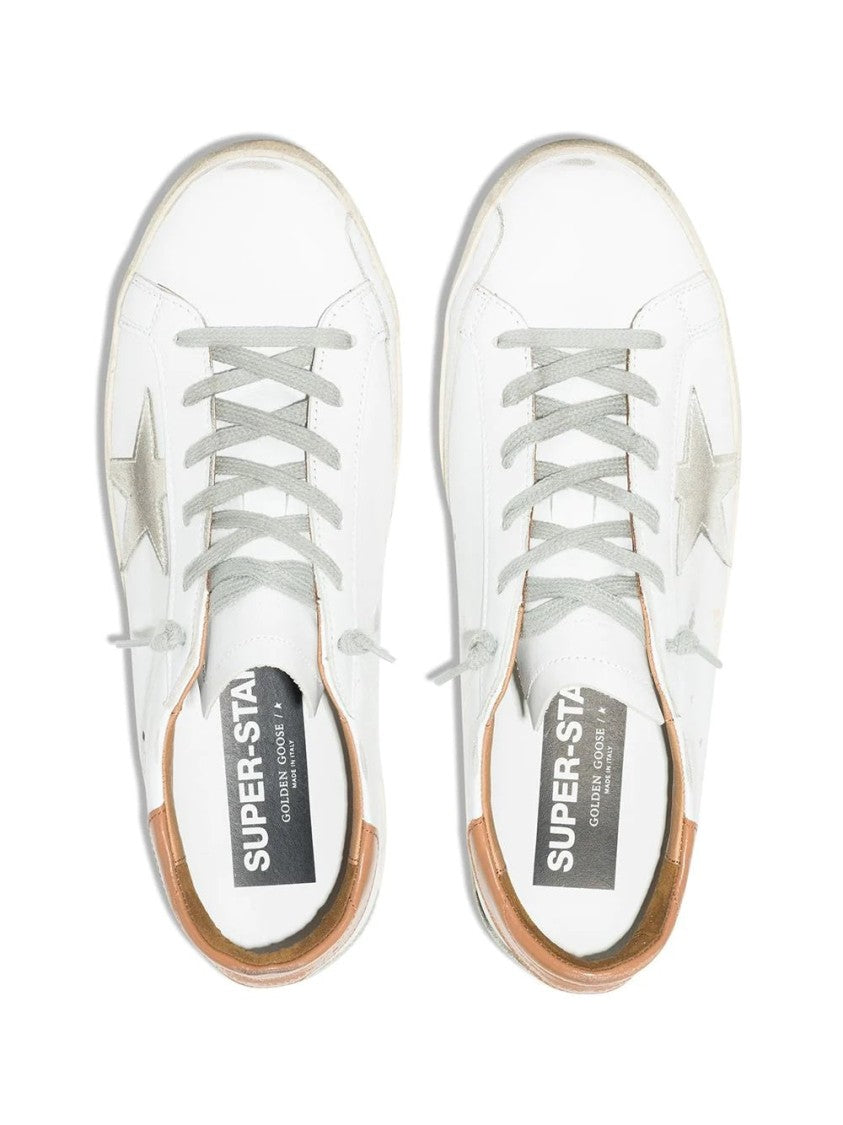 Golden Goose Super-Star Leather Low-Top Sneakers