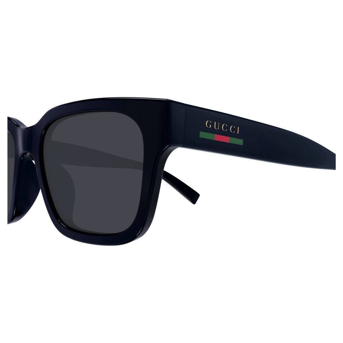 Gucci Gg1857s Rectangular Black Sunglasses