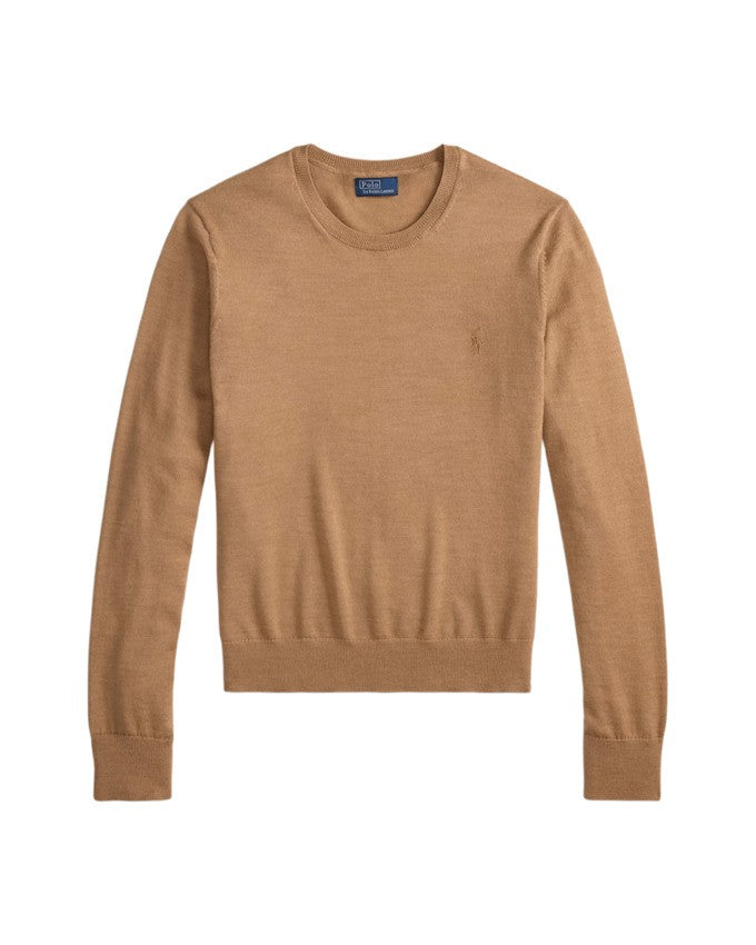 Polo Ralph Lauren Medium-Weight Italian Wool Crewneck Sweatshirt