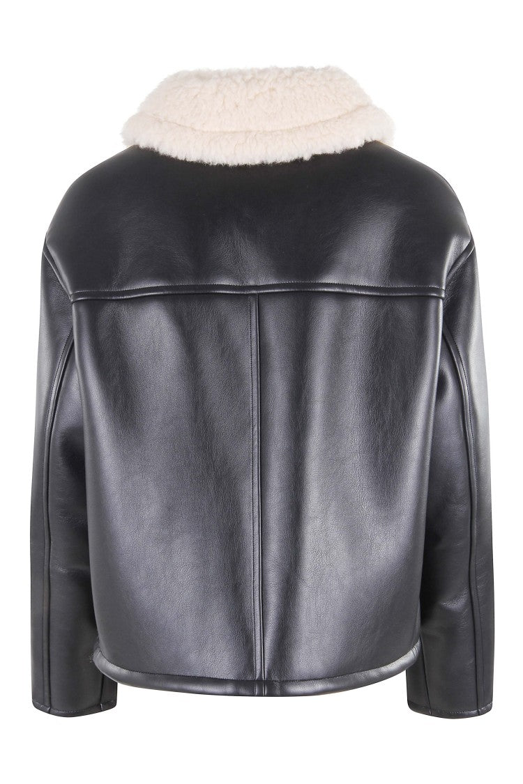 Stand Studio Sleek Black Kaz Jacket
