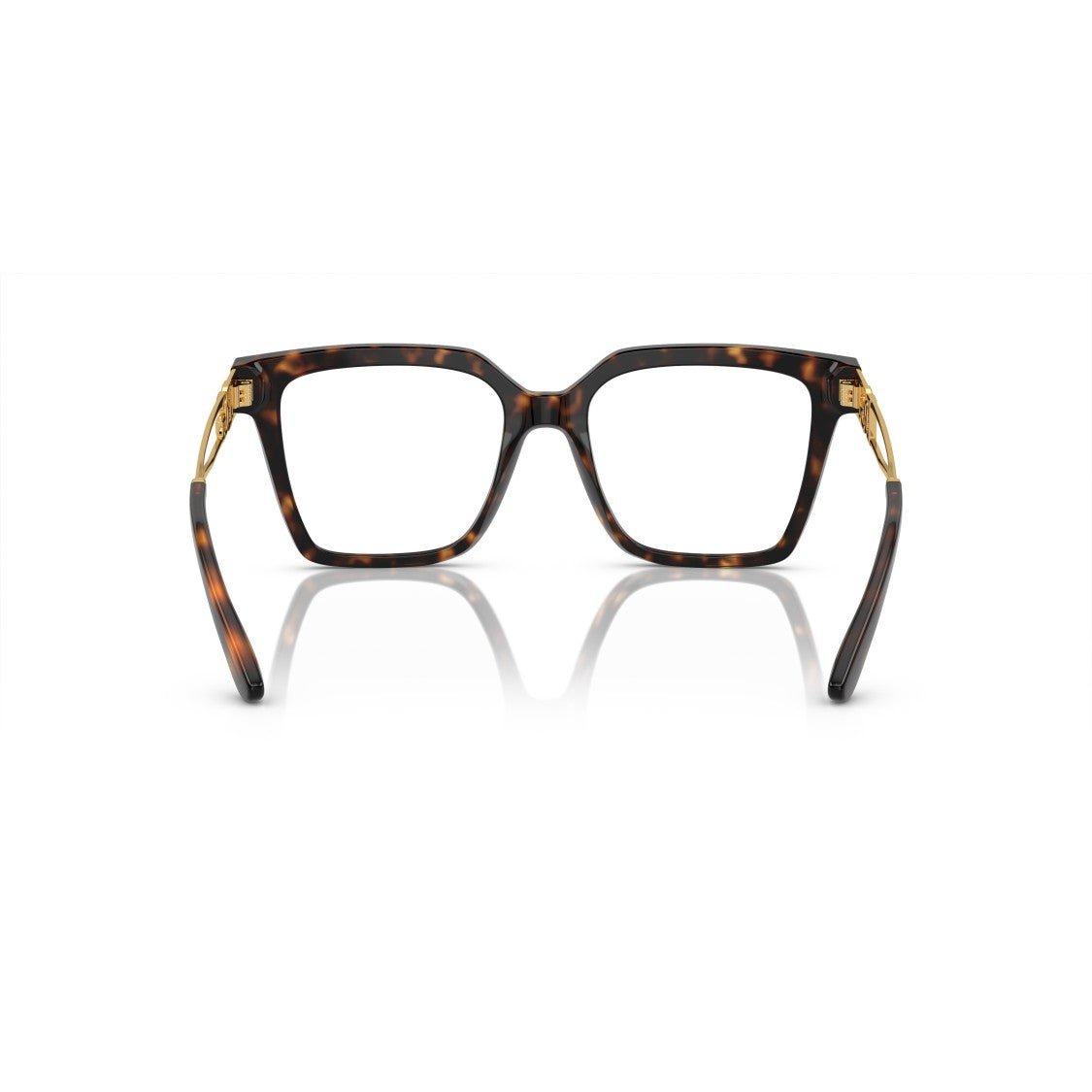 Dolce & Gabbana 0Dg3376b Oversized Square Frame Tortoiseshell Eyeglasses