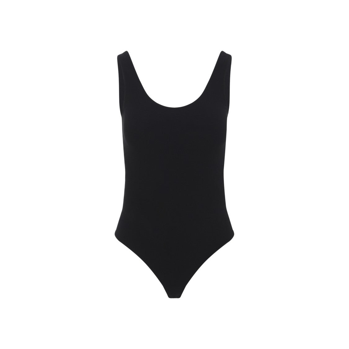 Wolford Scoop Neck Bodysuit With High-Cut Leg Design