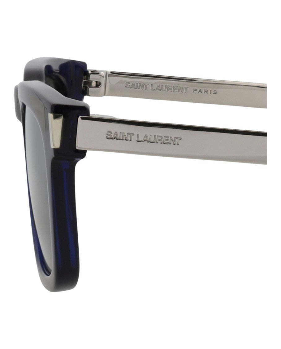 Saint Laurent Square-Frame Recycled Acetate Sunglasses