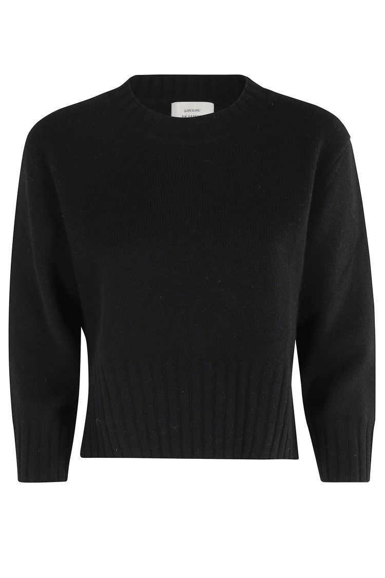 Loulou De Saison Mora Lds Cropped Sweater