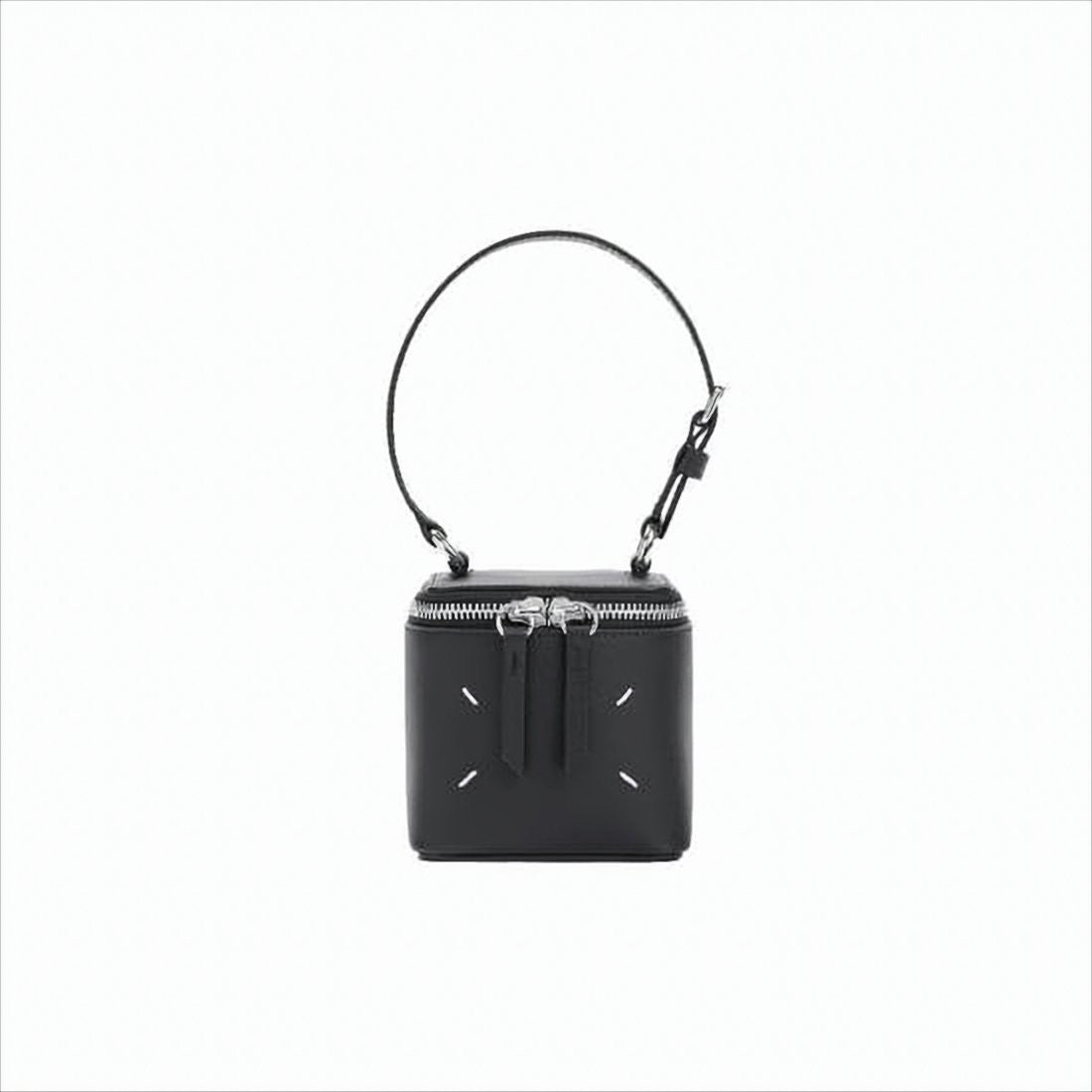 Maison Margiela Structured Mini Box Bag In Smooth Calf Leather
