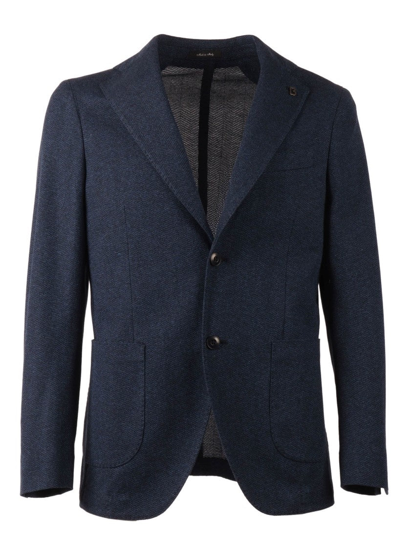Breras Tailored Navy Blue Blazer
