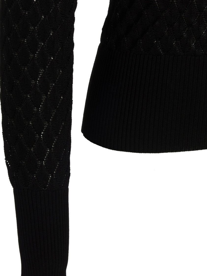 Sapio Viscose Knit Polo Shirt