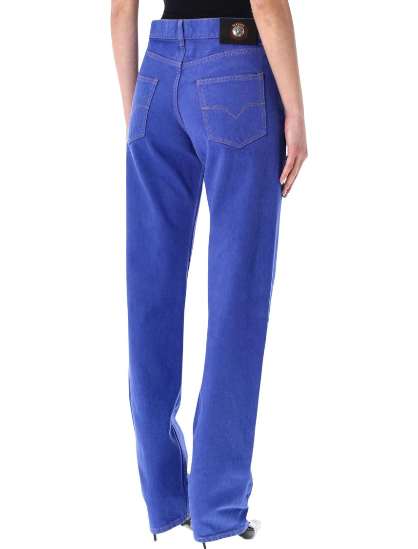 Versace Medusa Dyed Regular Straight Jeans