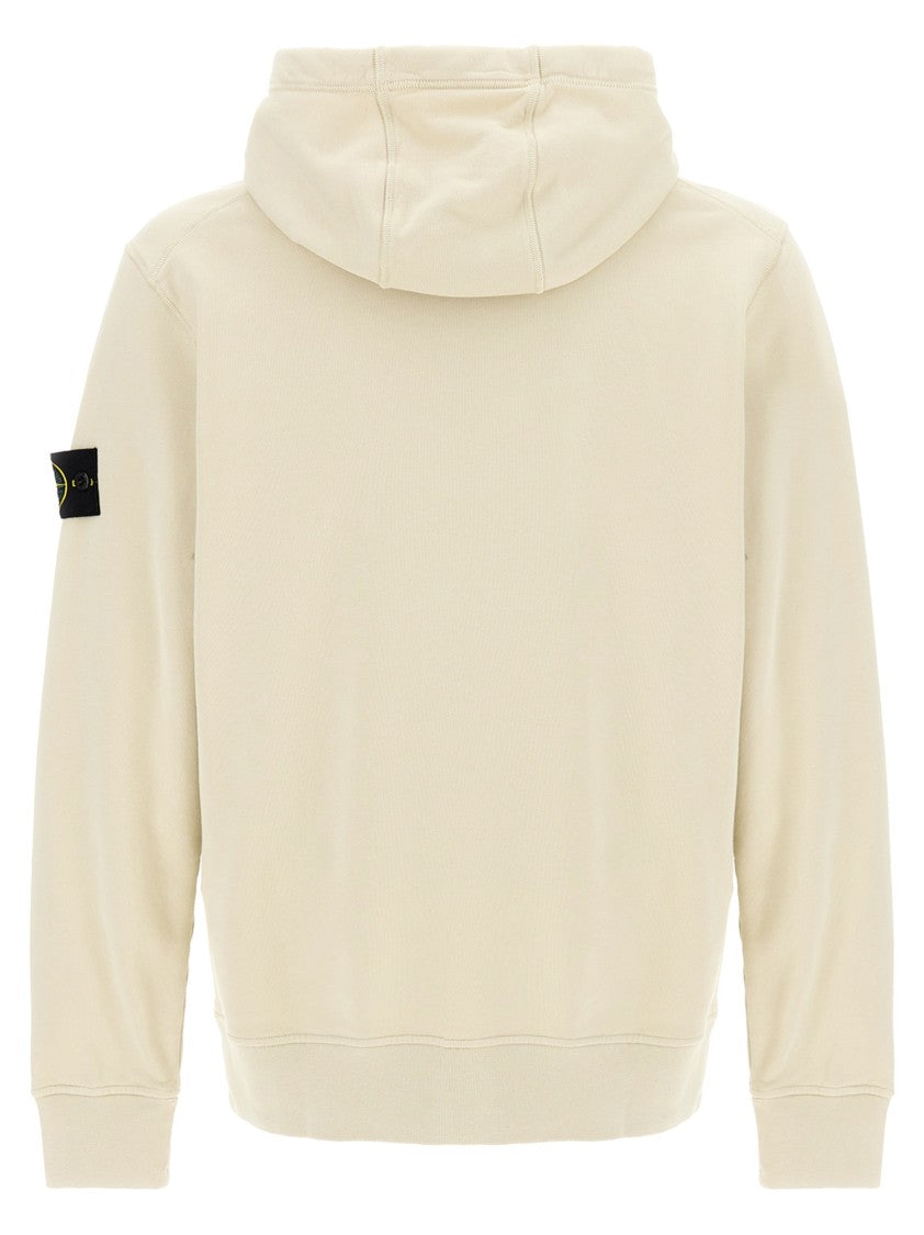 Stone Island Logo Badge Hoodie