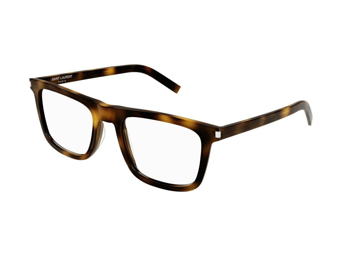 Saint Laurent Sl 547 Slim Opt Tortoiseshell Oversized Square Sunglasses