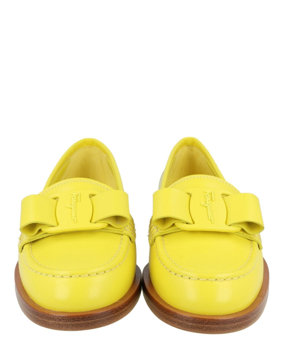 Ferragamo Vivaldo Vara Bow Loafers
