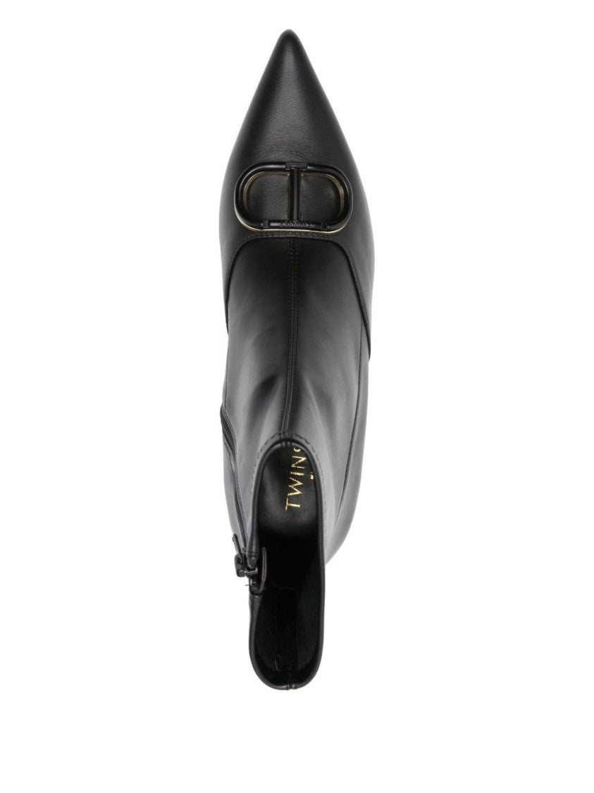 Twin-Set Pointed Toe Ankle Boots