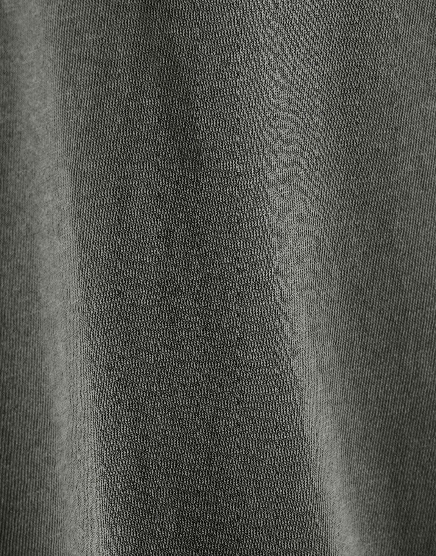 James Perse Granite Pigment French Terry Sweatshirt