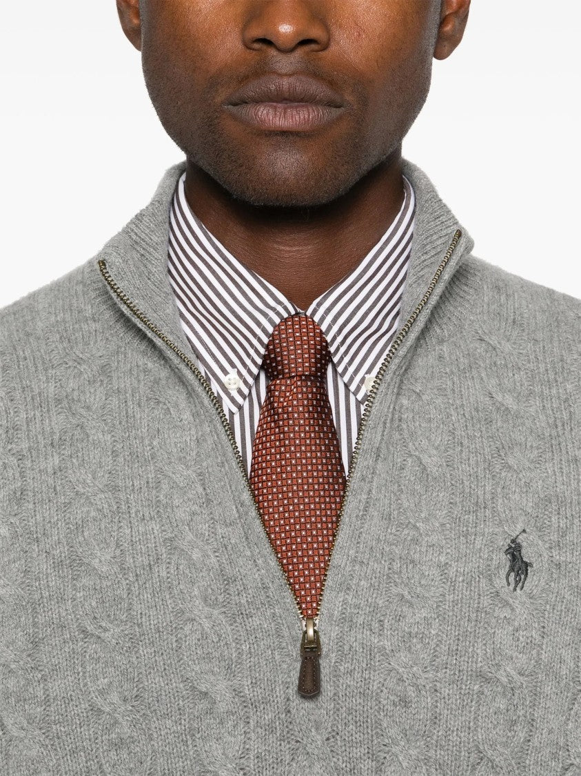 Polo Ralph Lauren Cable Knit Half-Zip Long-Sleeve Pullover