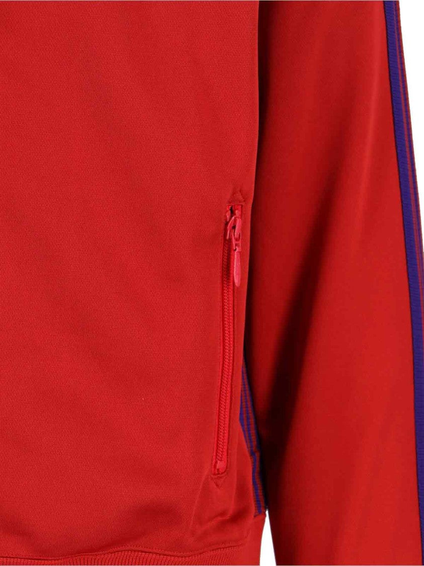 Needles Logo Sports Jacket, In Red Fabric