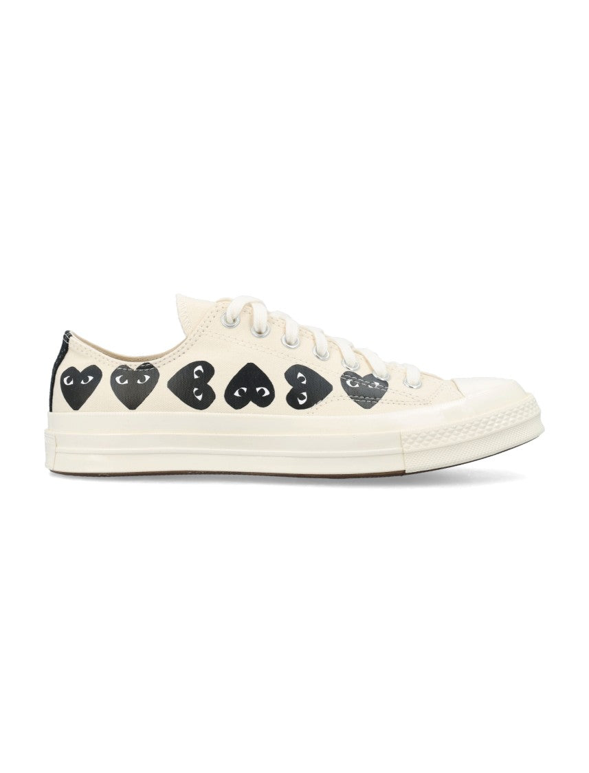 Comme Des Garçons X Converse Multi Heart Low Top Sneakers