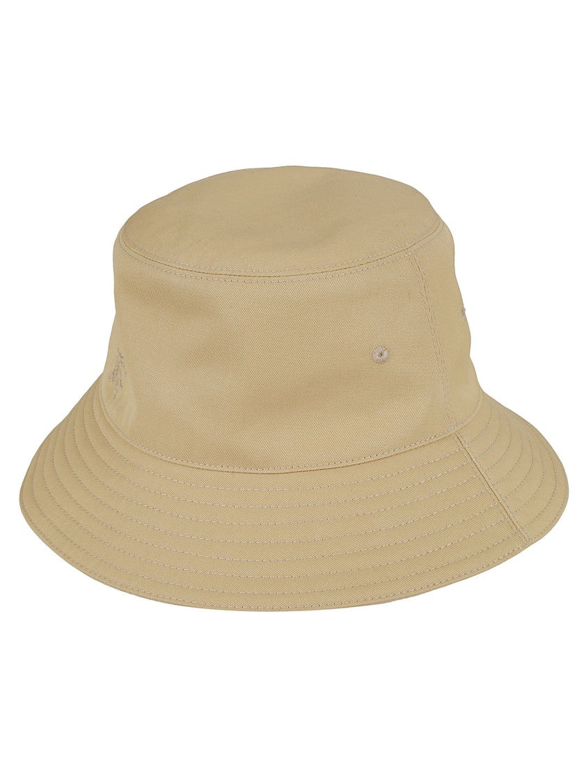 Burberry Structured Bucket Hat With Design