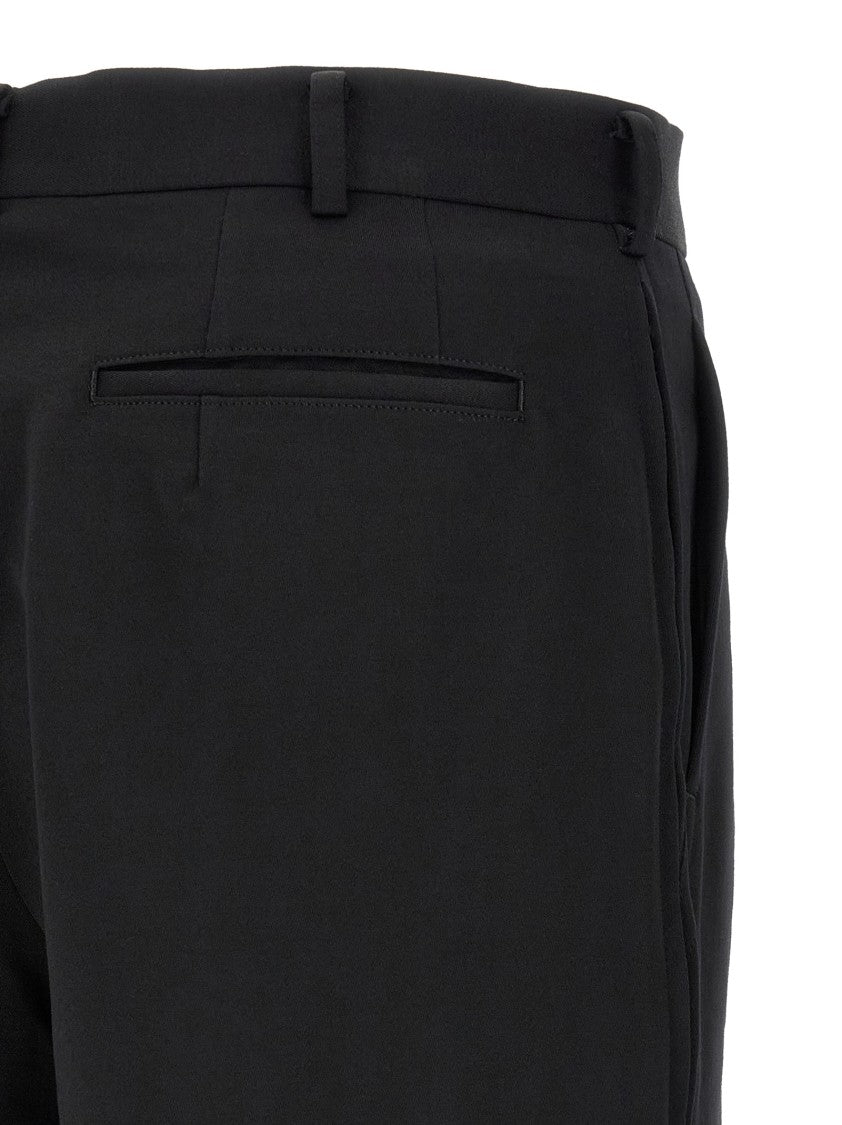 Comme Des Garçons Zip Bermuda Shorts