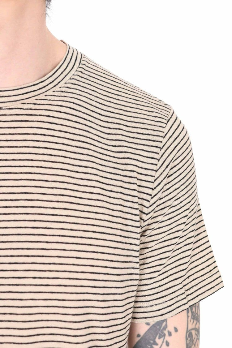 Isabel Marant Leon Light Cotton-Linen Striped T-Shirt